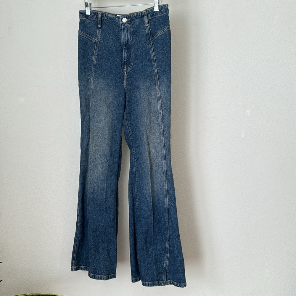 FREE PEOPLE CRVY Wild Honey Denim - Picture 4 of 11